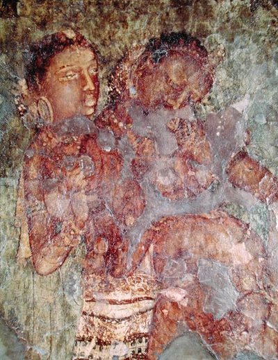 Una pareja principesca, del interior de la Cueva 1 de Indian School