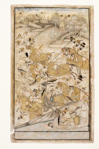 Una batalla librada por europeos de Indian School