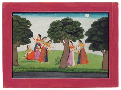 Después de la desaparición de Krishna, c.1760-65 de Indian School