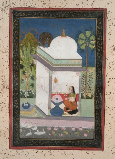 Bhairavi Ragini, c.1790 de Indian School