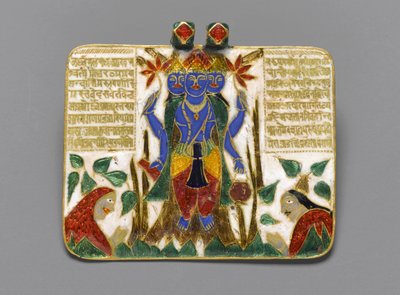 Colgante de Brahma, finales del siglo XVIII de Indian School