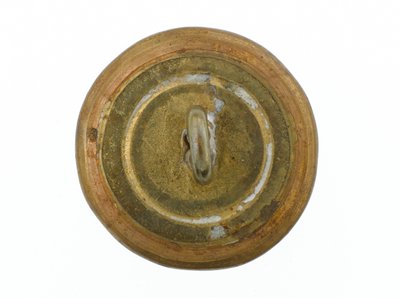 Botón, Cuerpo de Estado Mayor de Madrás, 1876-1891 de Indian School