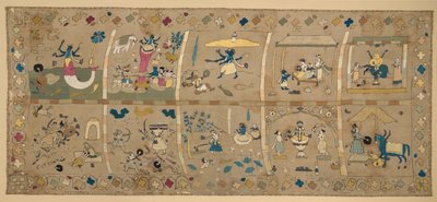 Los diez avatares de Vishnu de Indian School