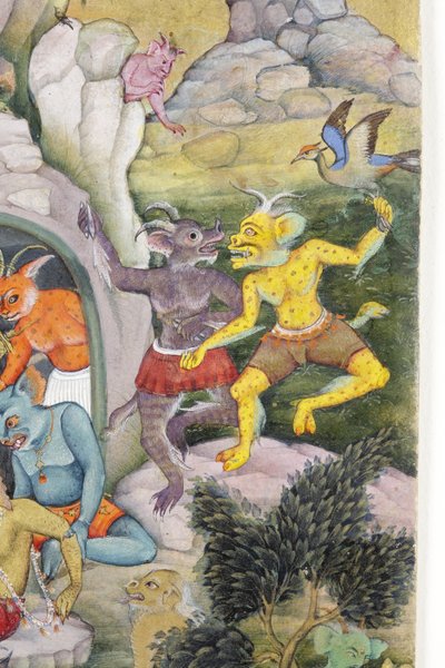 Demonios en un paisaje salvaje de Indian School