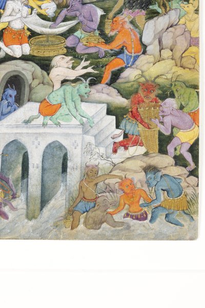 (detalle) Demonios en un paisaje salvaje de Indian School