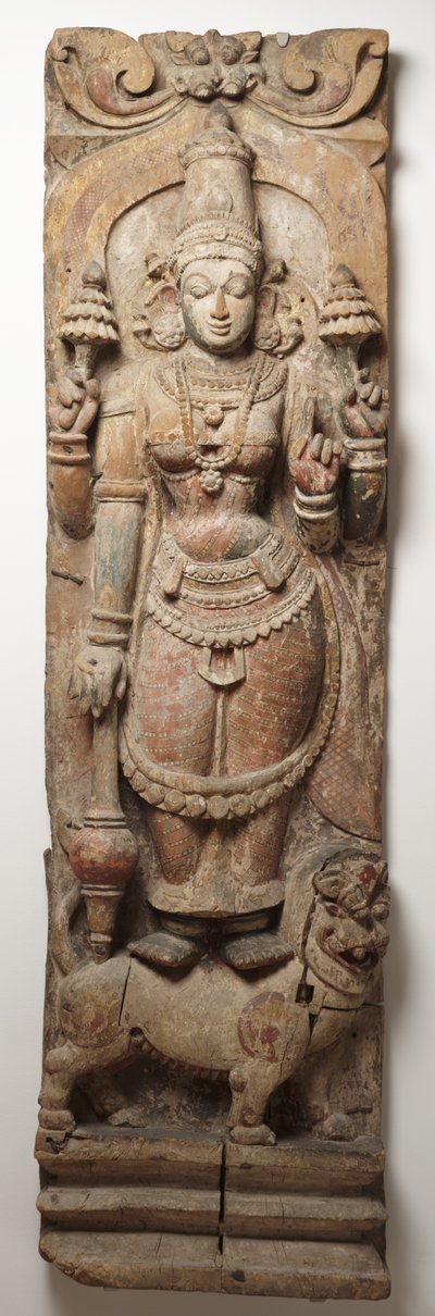 Durga, c. siglo XV?-XVIII de Indian School