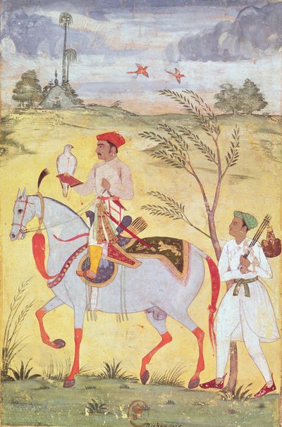 Emperador Jahangir (1569-1627) de Indian School