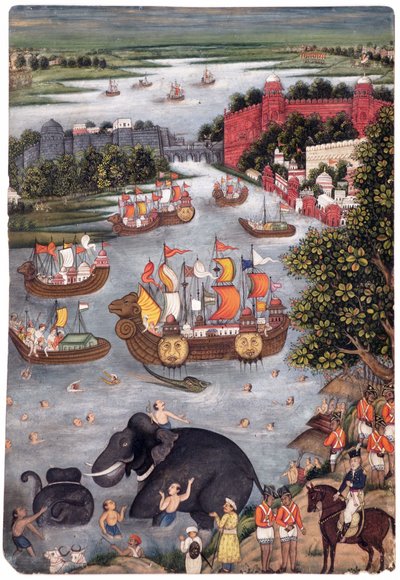 Fiestas en un río de Indian School