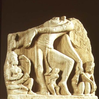 Figura de Natesa, Chittorgarh, Rajasthan, dinastía Pratihara de Indian School