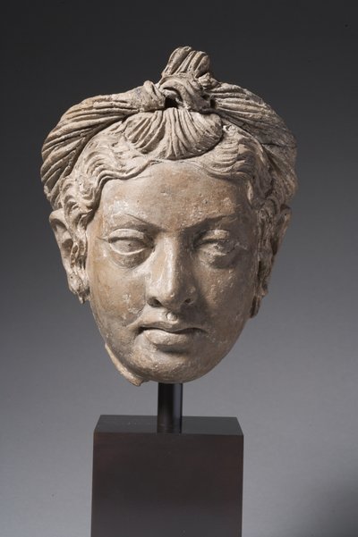 Cabeza de Gandhara de Indian School