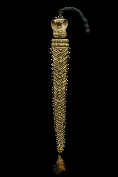 Ornamento para el cabello de Indian School