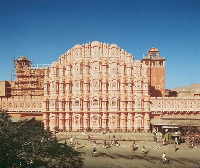 Hawa Mahal (Palacio de los Vientos) construido en 1799 de Indian School