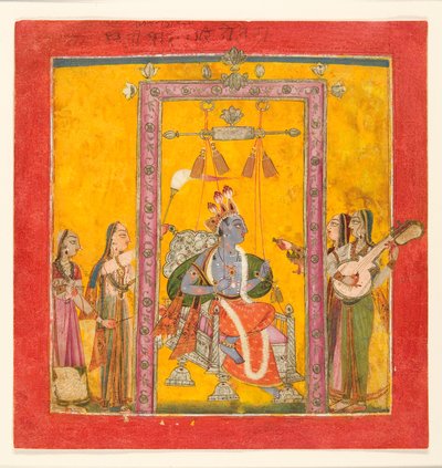 Hindola Raga, c.1700 de Indian School