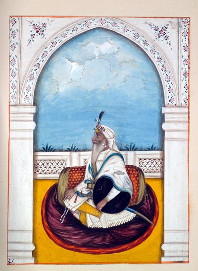 Jemadar Khushyal Singh, del Reino del Punjab, sus Gobernantes y Jefes, volumen II de Indian School