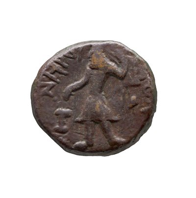 Moneda Kushan, AD 127-155 de Indian School