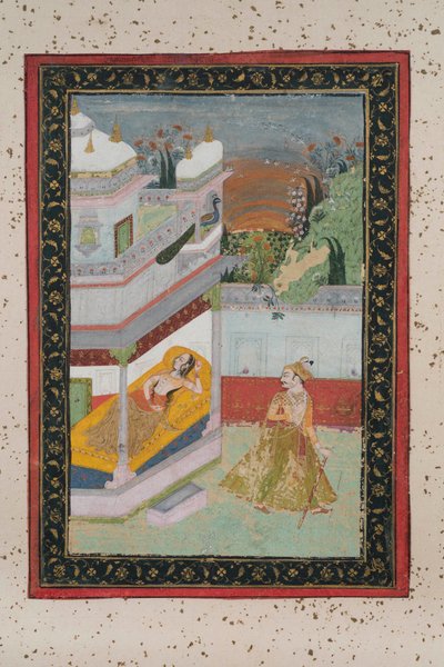 Lalit Ragnini, c.1790 de Indian School