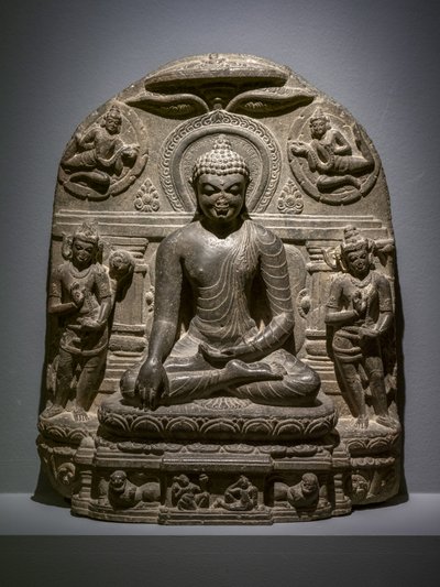 Maravijaya Buda. Norte de India, Bihar de Indian School