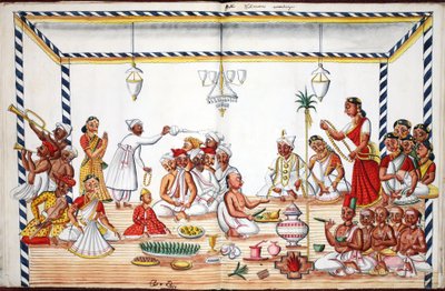 Ceremonia de matrimonio de Indian School