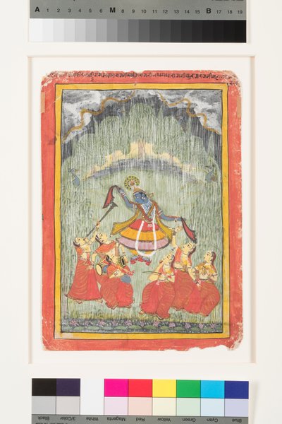 Megh Malar Raga, c.1720 de Indian School