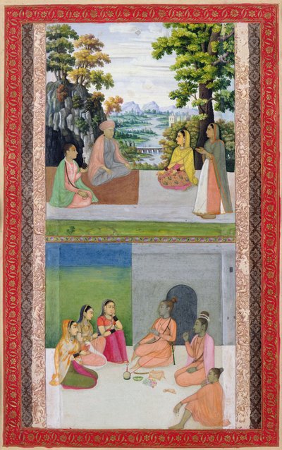 Conversaciones místicas de un Moraqqa de Indian School