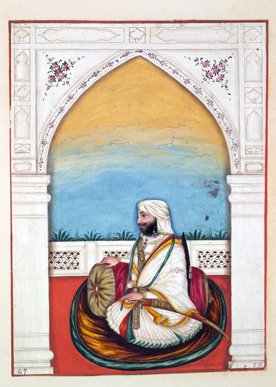 Nawab Imam-od-dun, del Reino del Punjab, sus Gobernantes y Jefes, volumen II de Indian School