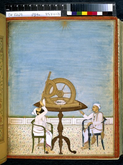 O 5259 fol.29 Observando las estrellas, del 