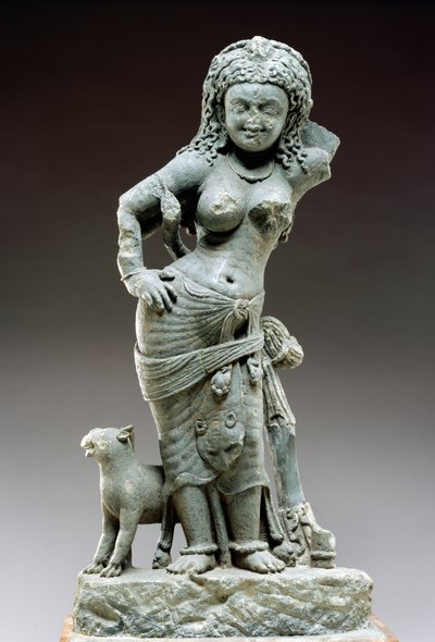 Parvati, cultura de Samlaji, 500 d.C. de Indian School