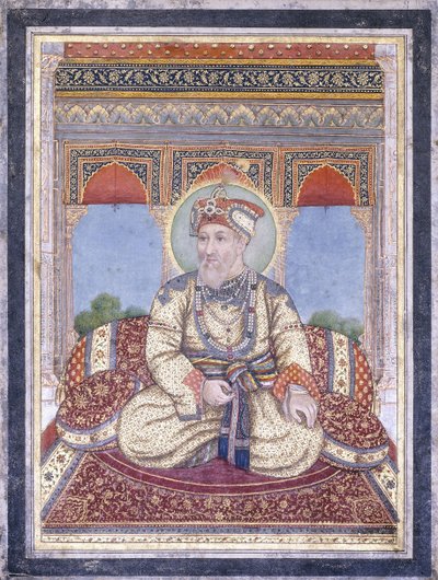 Retrato de Akbar Shah II, principios del siglo XIX de Indian School