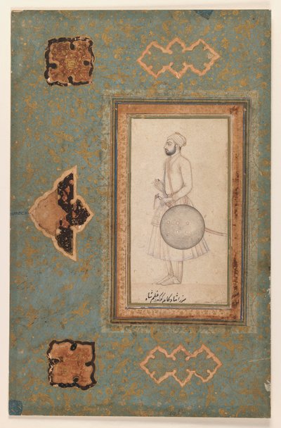 Retrato de Kuka Azam Shah, c.1640 de Indian School