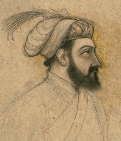 Retrato de Shah Jahan de Indian School