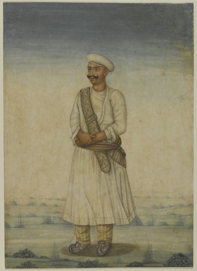 Retrato de un hombre de Indian School