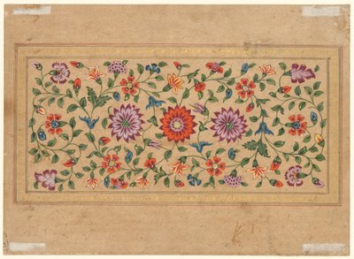 Vides florales enroscadas, 1755 de Indian School