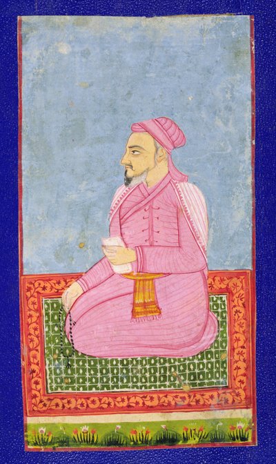 Shams Al-Umara, ilustración de un libro sobre místicos indios de Indian School