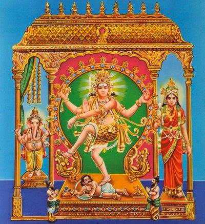 Shiva danzando de Indian School