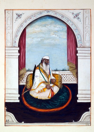 Sirdar Atr Singh, del Reino del Punjab, sus Gobernantes y Jefes, volumen II de Indian School