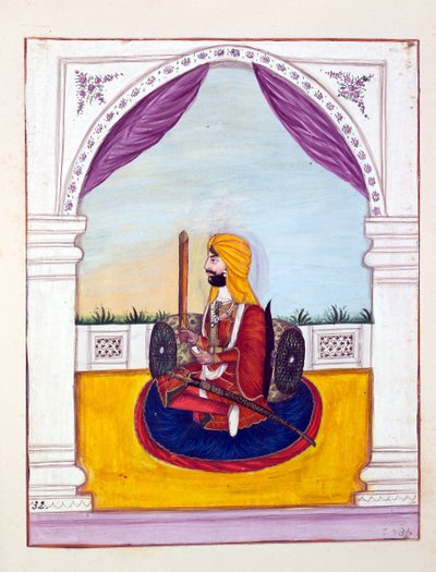 Sirdar Runjodh Singh (Majithia), del Reino del Punjab, sus Gobernantes y Jefes, volumen II de Indian School