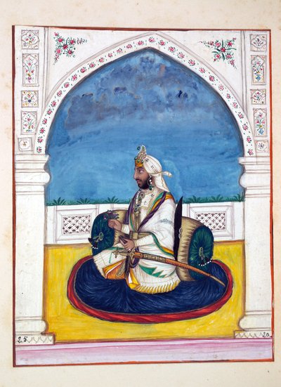 Sirdar Shamshir Singh, del Reino del Punjab, sus Gobernantes y Jefes, volumen I de Indian School