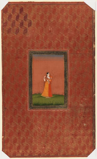 Mujer de pie, 1875-1900 de Indian School