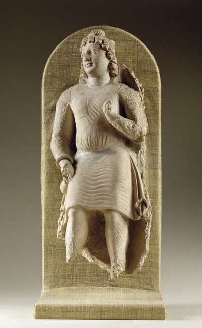 Joven de pie o Maitreya, Gandhara de Indian School