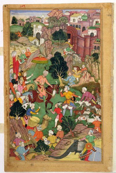 La captura de las ovejas de los Hazaras, del 