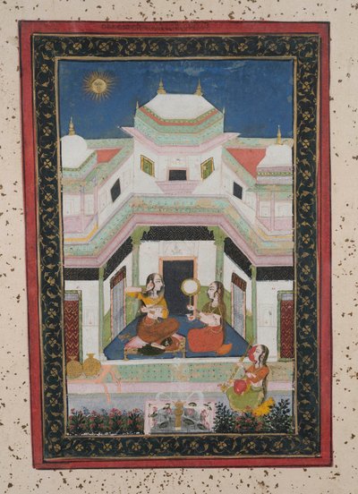 Vilaval Ragini, c.1790 de Indian School