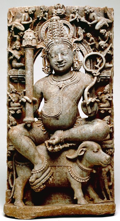Yama, de Bhubaneswar, Odisha, 1100 d.C. de Indian School