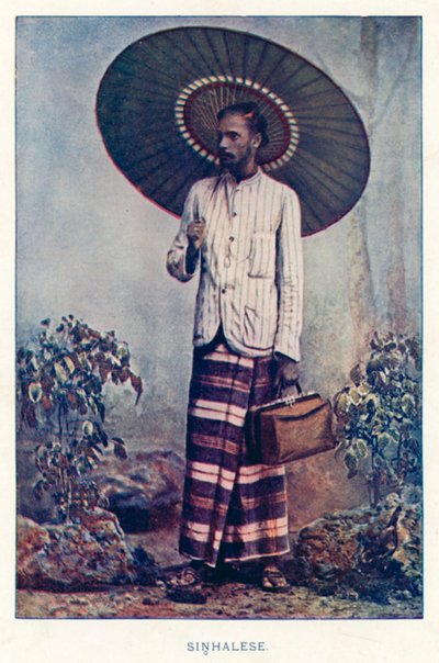 Nativos Indios: Cingaleses de Indian photographer