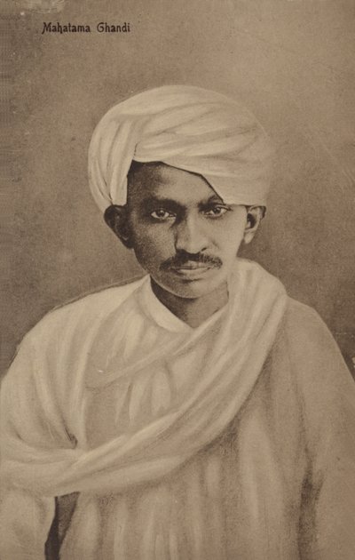 Mahatma Gandhi de Indian photographer