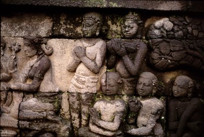 (Detalle) del exterior, 778-850 d.C. de Indonesian