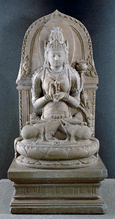 Prajnaparamita, Diosa de la Sabiduría Trascendental, c.1300 de Indonesian School