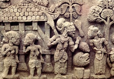 Relieve de Indonesian School