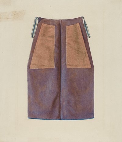 Delantal de hombre de Ingrid Selmer Larsen