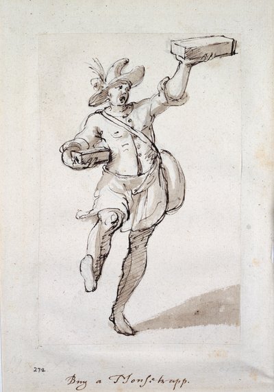 Un pregonero de trampas para ratones de Inigo Jones