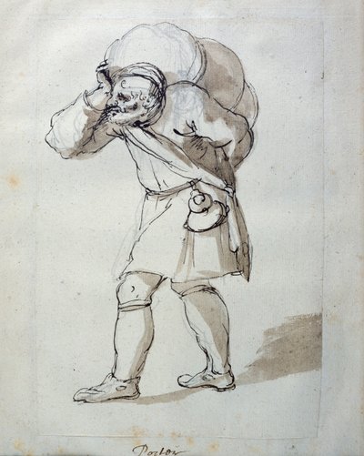 Un portero cargado de Inigo Jones